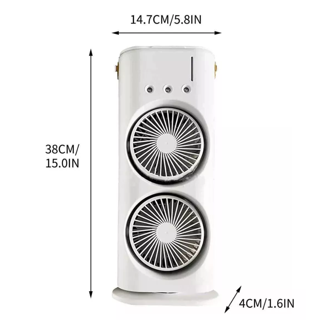 MINI AIRE ACONDICIONADO DUAL RGB - FRESH AIR PRO°