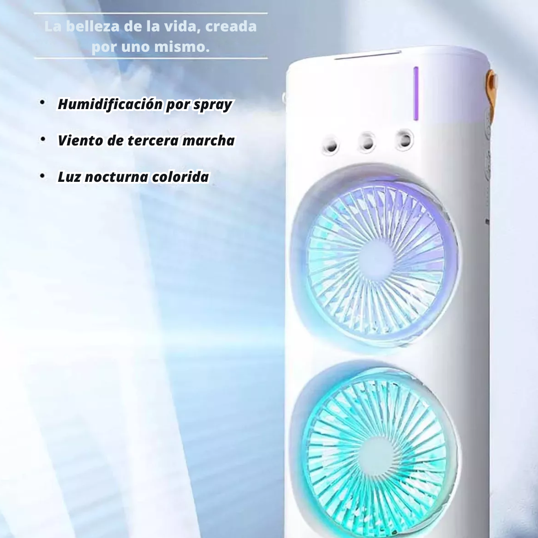 MINI AIRE ACONDICIONADO DUAL RGB - FRESH AIR PRO°