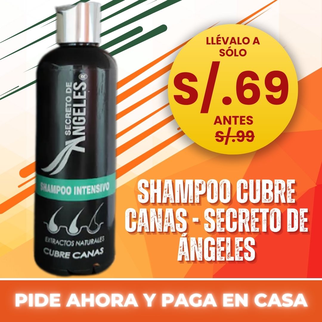 SHAMPOO CUBRE CANAS - SECRETO DE ANGELES