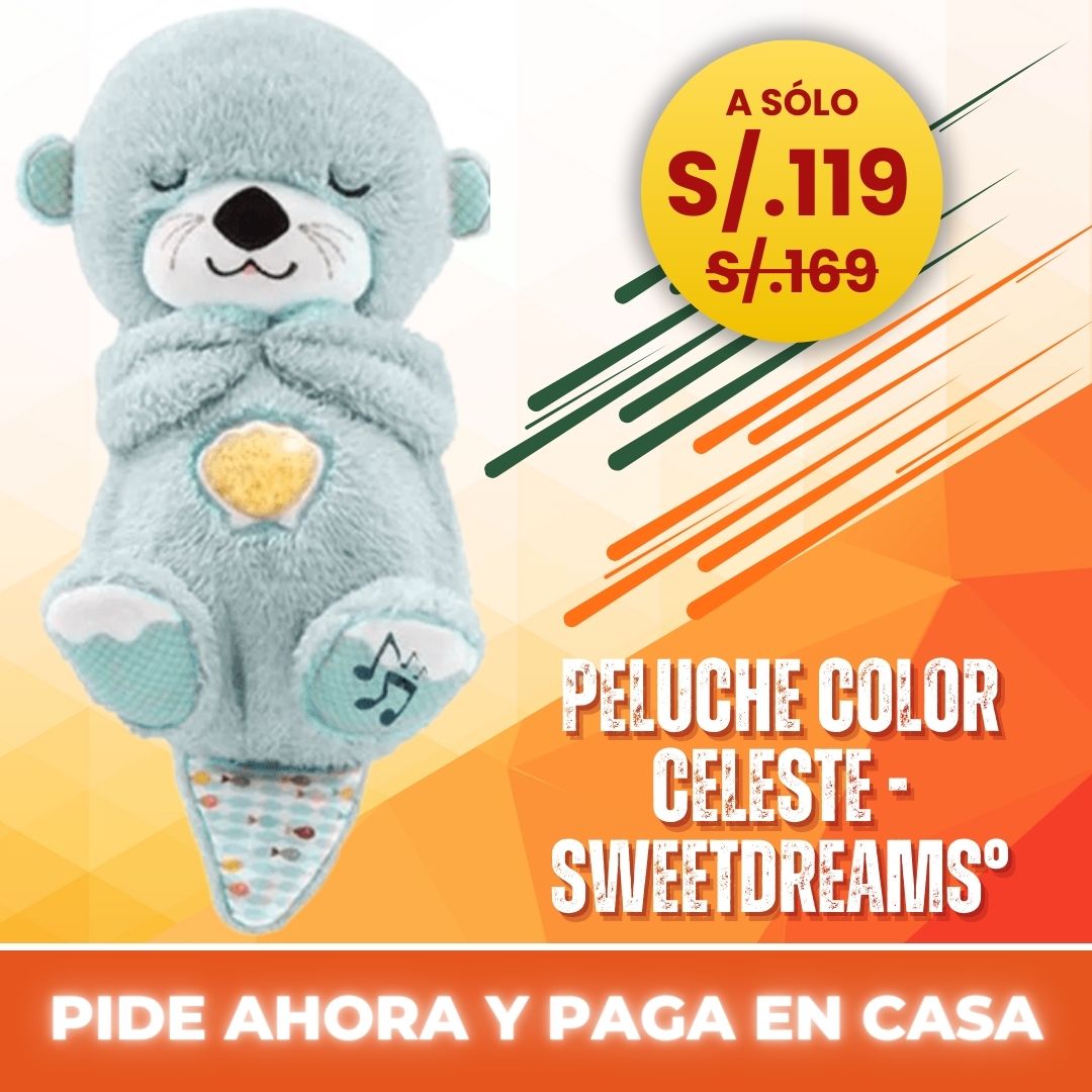 PELUCHE DE NUTRIA PARA LA ANSIEDAD CON LATIDOS - SWEETDREAMS°