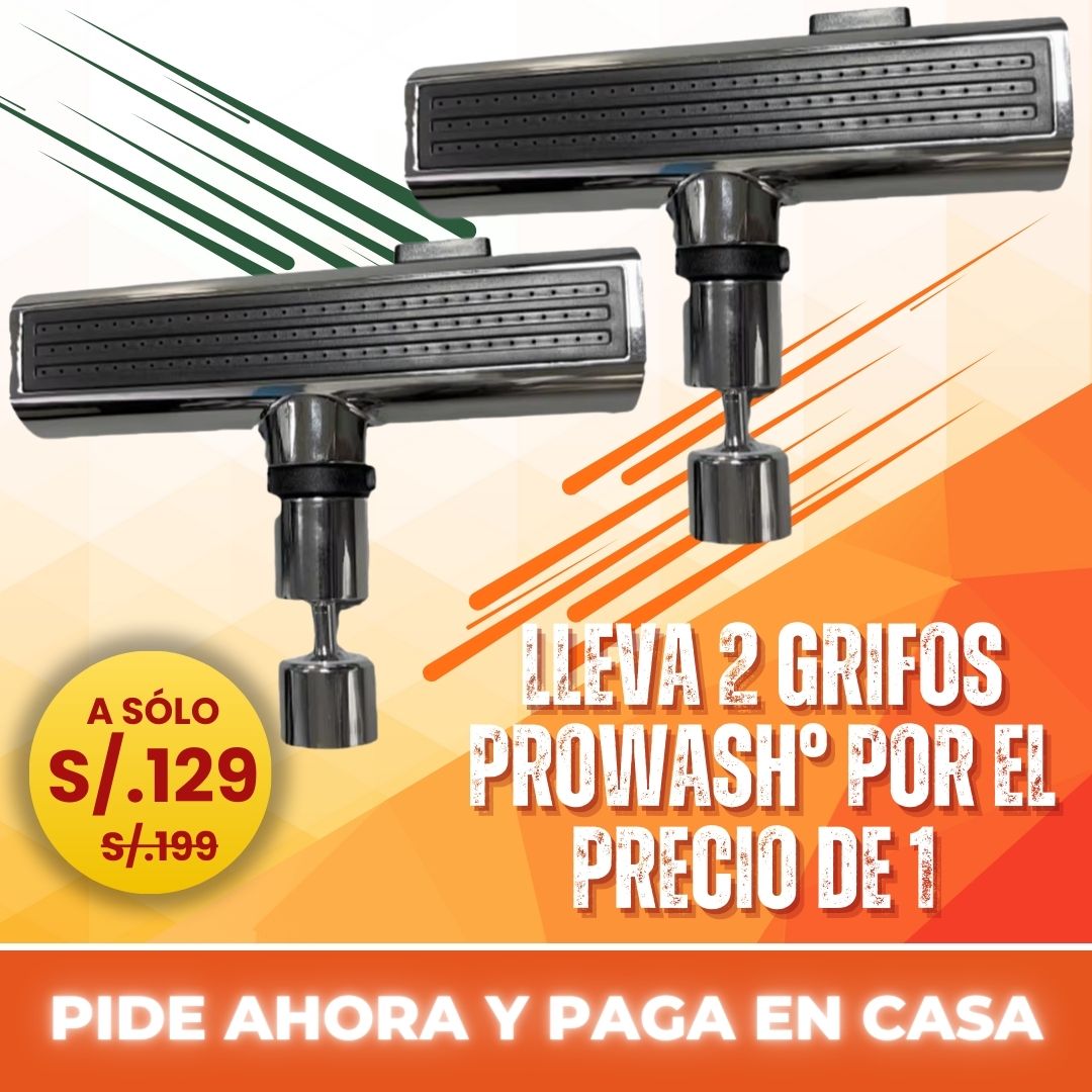 GRIFO MULTIFUNCIONAL 4 EN 1 - PROWASH