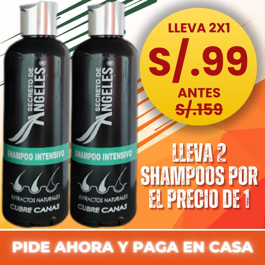 SHAMPOO CUBRE CANAS - SECRETO DE ANGELES