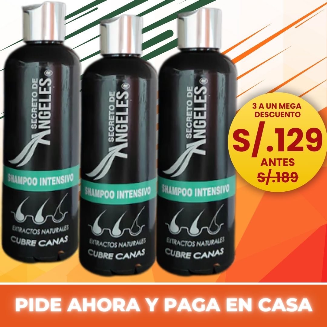 SHAMPOO CUBRE CANAS - SECRETO DE ANGELES